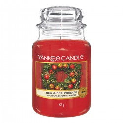 RED APPLE WREATH Słoik duży - Yankee Candle