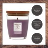 LAVENDER & OAT MILK Średnia świeca - Nature's Wick by WoodWick