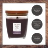 WILDBERRY & JASMINE Średnia świeca - Nature's Wick by WoodWick