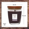 WILDBERRY & JASMINE Średnia świeca - Nature's Wick by WoodWick