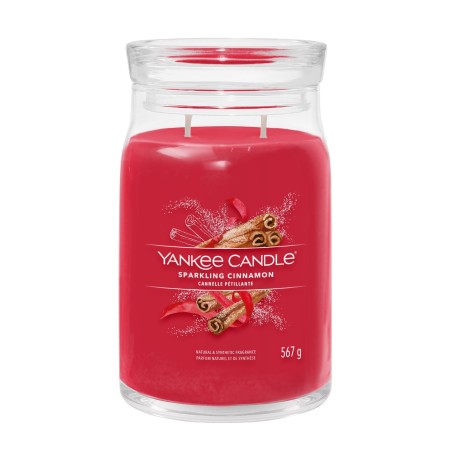 SPARKLING CINNAMON Świeca duża - Yankee Candle