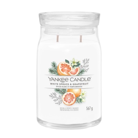 WHITE SPRUCE & GRAPEFRUIT Świeca duża - Yankee Candle