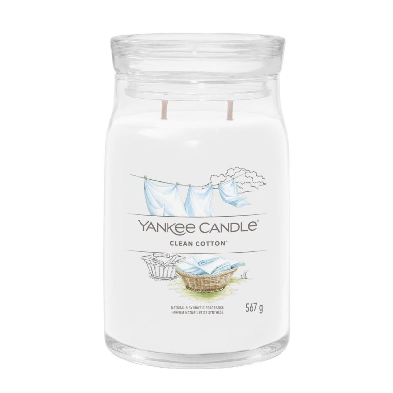 CLEAN COTTON® Świeca duża - Yankee Candle