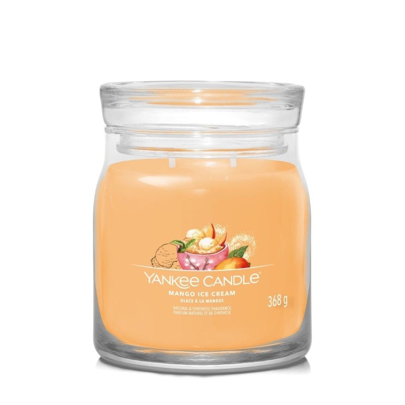 MANGO ICE CREAM Świeca średnia - Yankee Candle