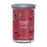 BLACK CHERRY Tumbler z 2 knotami - Yankee Candle