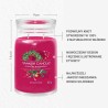 SPARKLING WINTERBERRY Świeca duża - Yankee Candle