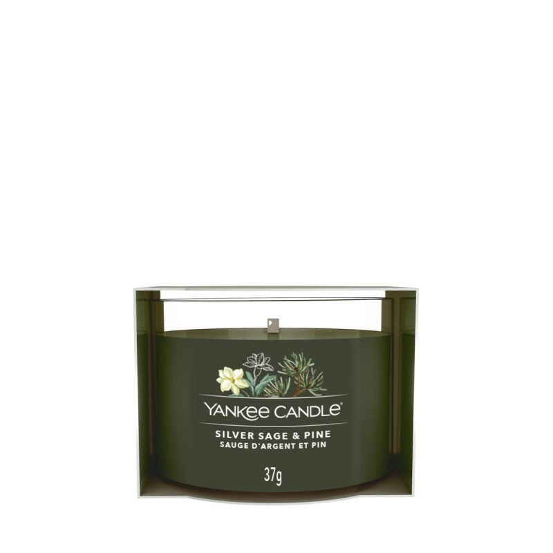 SILVER SAGE & PINE Świeca mini - Yankee Candle