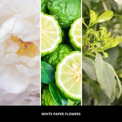 WHITE PAPER FLOWERS Pałeczki zapachowe 250 ml MILLEFIORI MILANO - Millefiori