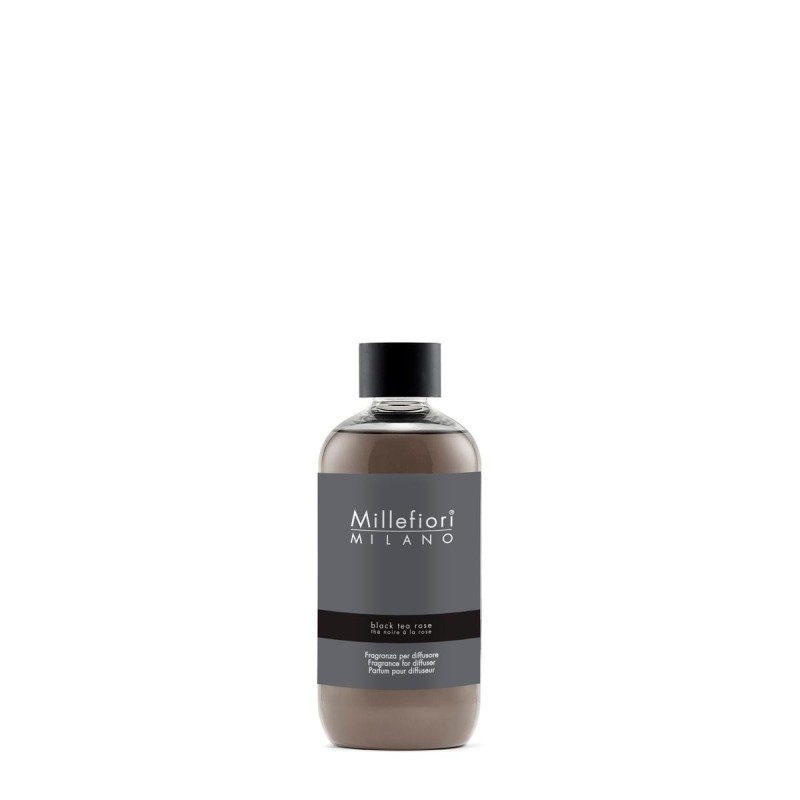 BLACK TEA ROSE Uzupełniacz do pałeczek 250 ml MILLEFIORI MILANO - Millefiori