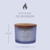 SERENITY & CALM (LAVENDER THYME) ŚWIECA DUŻA Z 3 KNOTAMI - Chesapeake Bay Candle