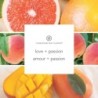 LOVE & PASSION (GRAPEFRUIT MANGO) ŚWIECA DUŻA Z 3 KNOTAMI - Chesapeake Bay Candle