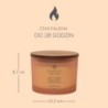 LOVE & PASSION (GRAPEFRUIT MANGO) ŚWIECA DUŻA Z 3 KNOTAMI - Chesapeake Bay Candle