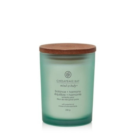 BALANCE & HARMONY (WATERLILY PEAR) ŚWIECA ŚREDNIA - Chesapeake Bay Candle