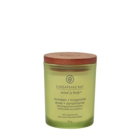 AWAKEN & INVIGORATE (LEMONGRASS EUCALYPTUS) ŚWIECA MAŁA - Chesapeake Bay Candle