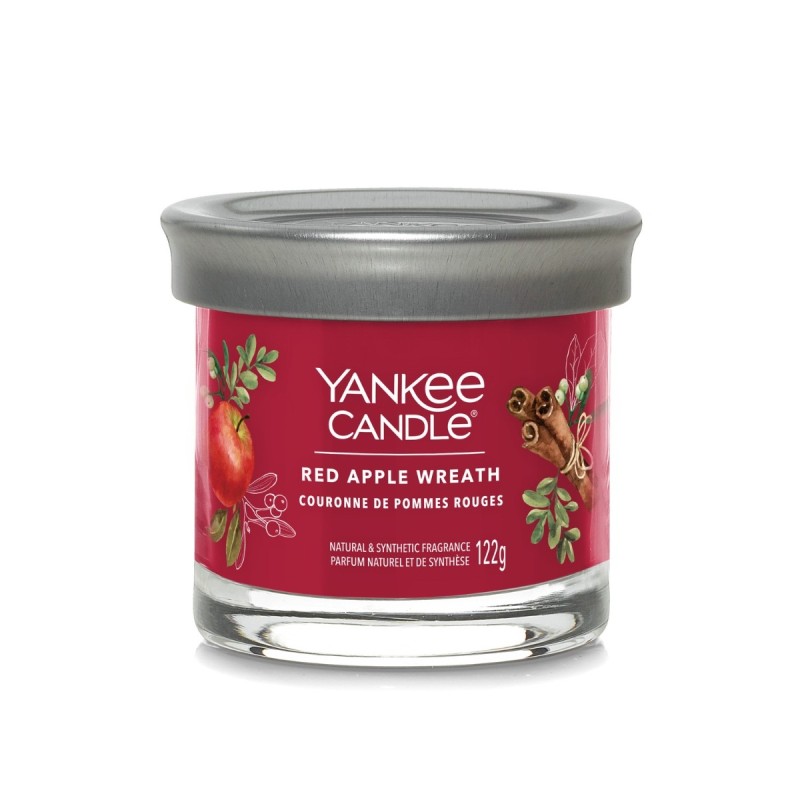 RED APPLE WREATH Tumbler z 1 knotem - Yankee Candle