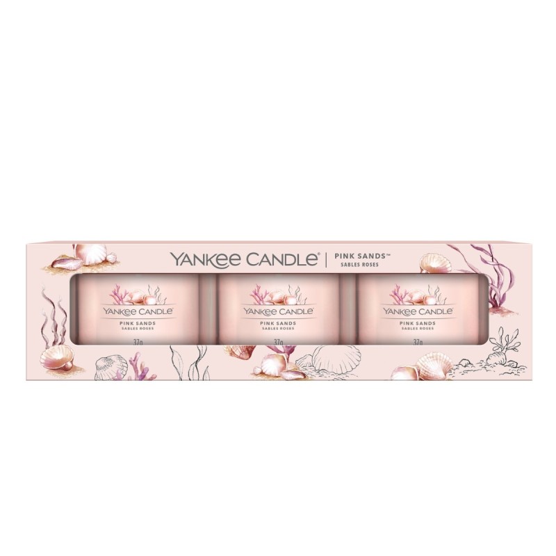 PINK SANDS™ Świece mini - 3 pack - Yankee Candle