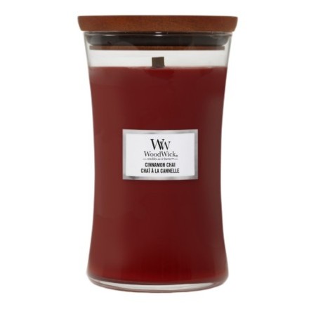 CINNAMON CHAI ŚWIECA DUŻA - WoodWick