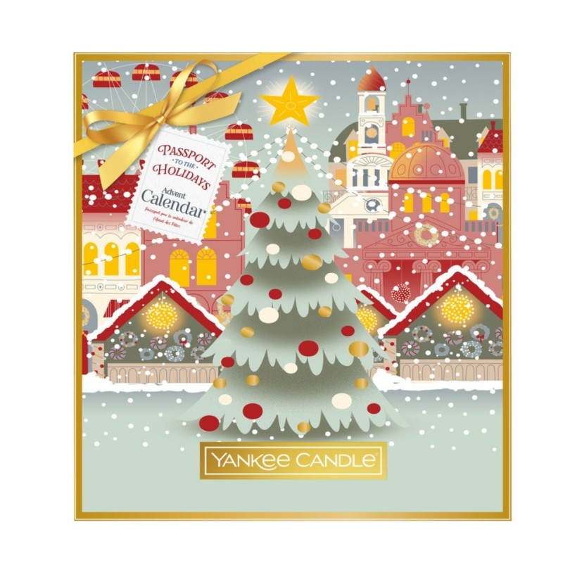 PASSPORT TO THE HOLIDAYS Kalendarz adwentowy duży - Yankee Candle