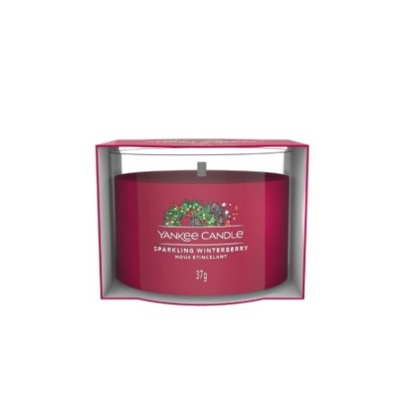 SPARKLING WINTERBERRY Świeca mini - Yankee Candle