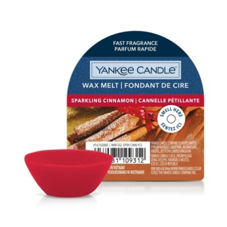 SPARKLING CINNAMON Wosk - Yankee Candle