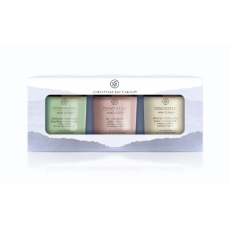 Wellness Zestaw 3 świec małych - Chesapeake Bay Candle