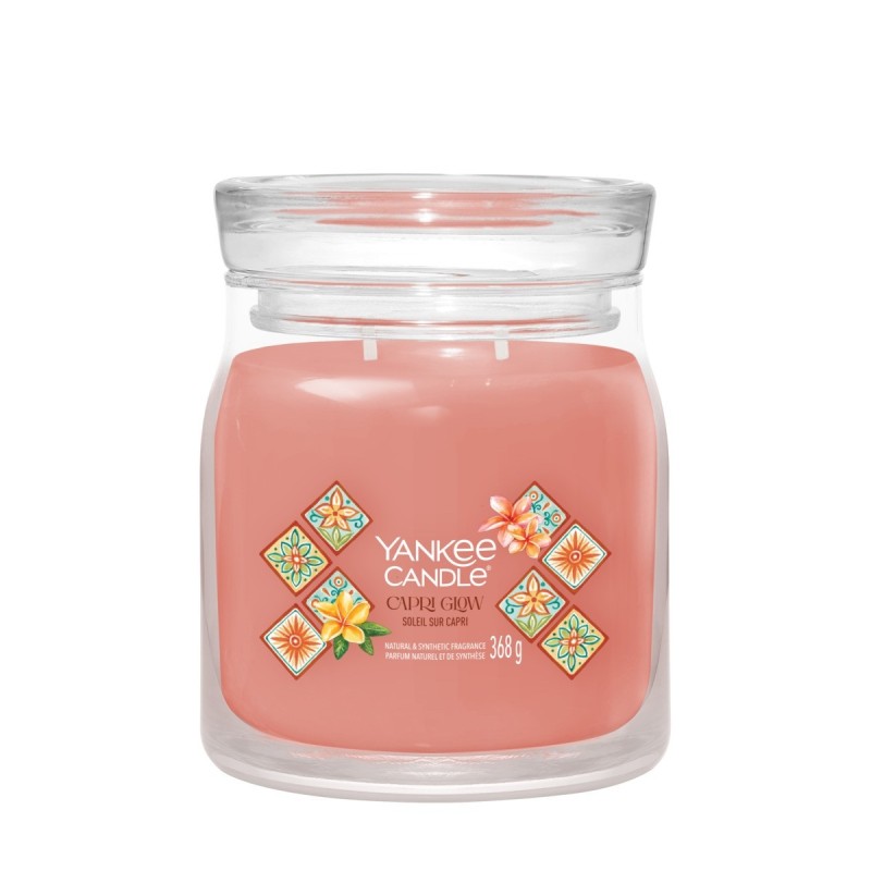 CAPRI GLOW Świeca średnia - Yankee Candle