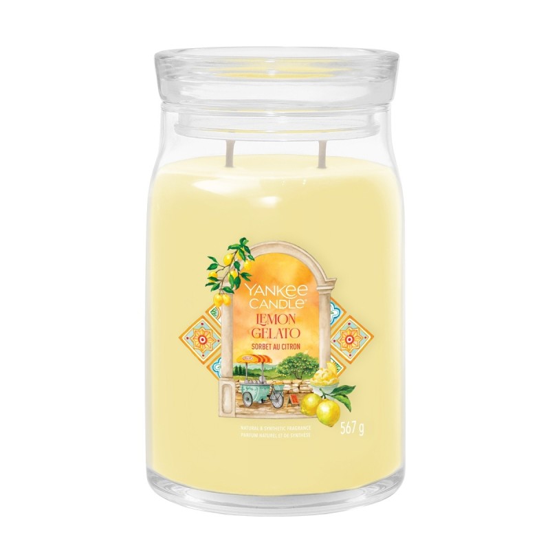 LEMON GELATO Świeca duża - Yankee Candle