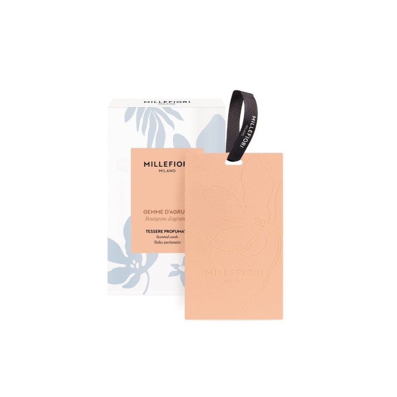 GEMME D'AGRUMI Zawieszka zapachowa 3-pack LAUNDRY - Millefiori GEMME D'AGRUMI Zawieszka zapachowa 3-pack LAUNDRY - Millefiori