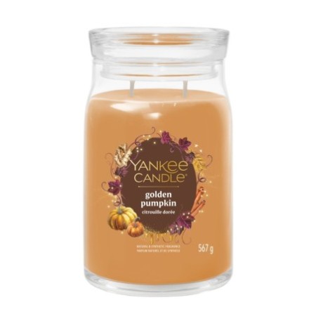 GOLDEN PUMPKIN Świeca duża - Yankee Candle