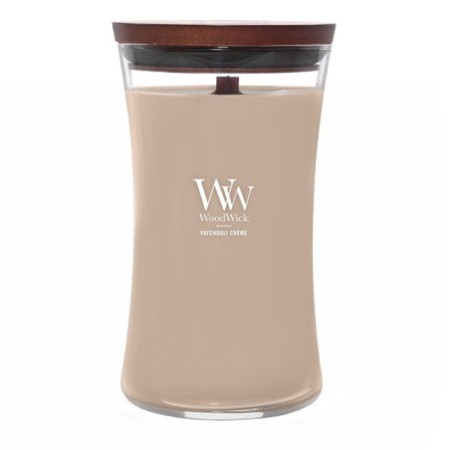 PATCHOULI CREME ŚWIECA DUŻA - WoodWick