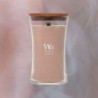 PATCHOULI CREME ŚWIECA DUŻA - WoodWick