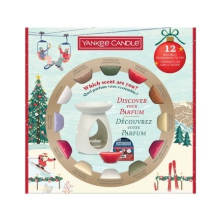 APRES SKI Zestaw kominek i 12 wosków - Yankee Candle