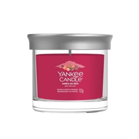 SANTA ON SKIS Tumbler z 1 knotem - Yankee Candle