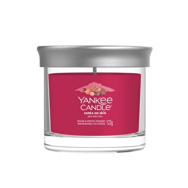 SANTA ON SKIS Tumbler z 1 knotem - Yankee Candle