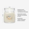 VANILLA FLURRIES Świeca średnia - Yankee Candle