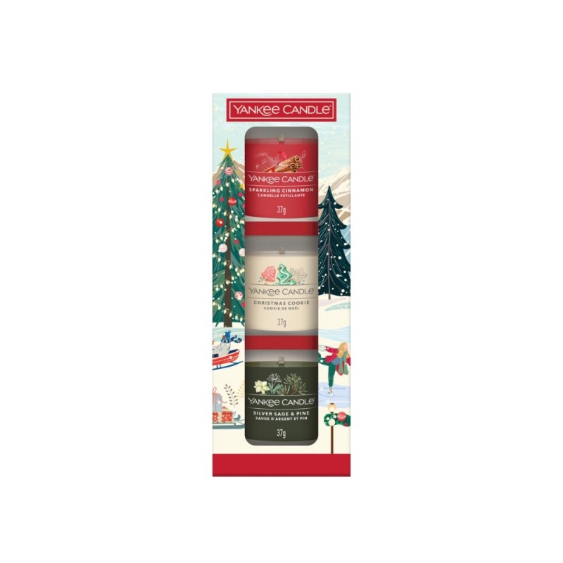 APRES SKI Zestaw 3 świec mini - Yankee Candle