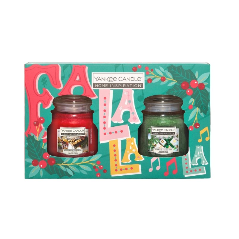 FA LA LA LA Zestaw 2 małe świece - Home Inspiration