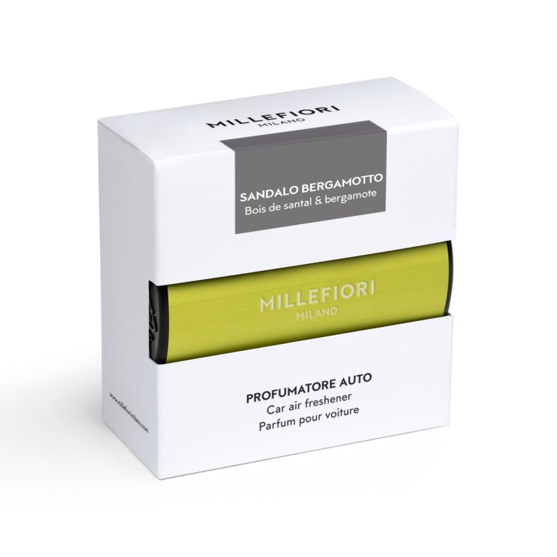 SANDALO BERGAMOTTO Odświeżacz do samochodu CAR ICON - Millefiori