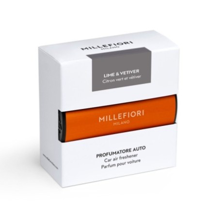 LIME & VETIVER Odświeżacz do samochodu CAR ICON - Millefiori
