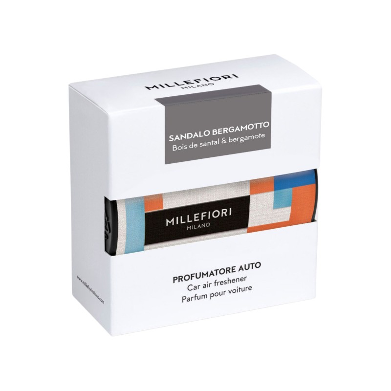 SANDALO BERGAMOTTO Odświeżacz do samochodu CAR ICON - Millefiori