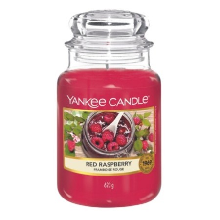 RED RASPBERRY Słoik duży - Yankee Candle
