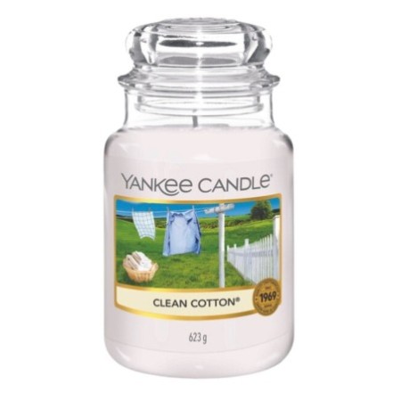 CLEAN COTTON® Słoik duży - Yankee Candle