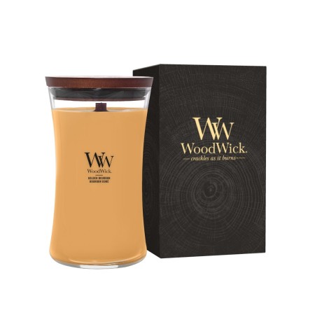 GOLDEN BOURBON ŚWIECA DUŻA - WoodWick