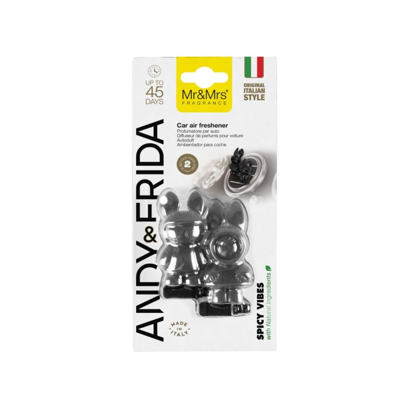 SPICY VIBES Odświeżacz do samochodu ANDY&FRIDA - Mr&Mrs Fragrance