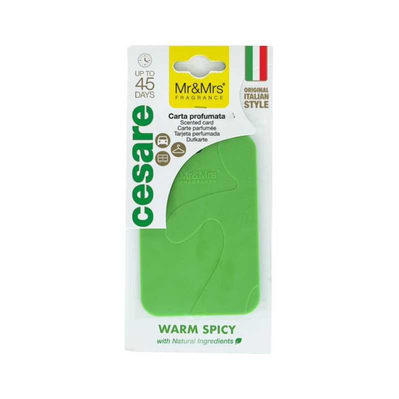 WARM SPICY Zawieszka zapachowa CESARE - Mr&Mrs Fragrance
