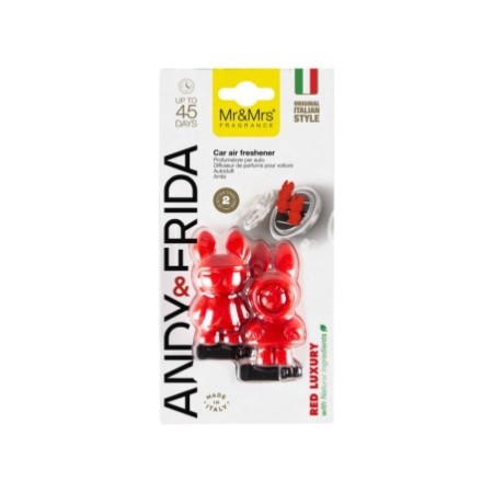 RED LUXURY Odświeżacz do samochodu ANDY&FRIDA - Mr&Mrs Fragrance