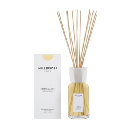 HONEY & SEA SALT Pałeczki zapachowe 500ml MILLEFIORI MILANO - Millefiori