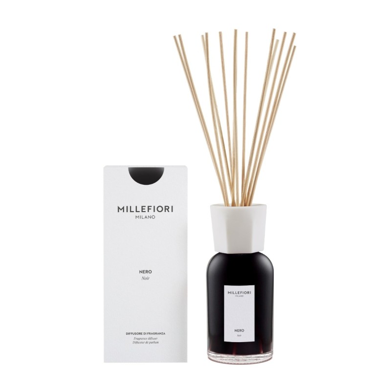 NERO Pałeczki zapachowe 500ml MILLEFIORI MILANO - Millefiori