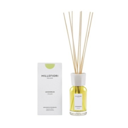 LEMON GRASS Pałeczki zapachowe 100 ml MILLEFIORI MILANO - Millefiori