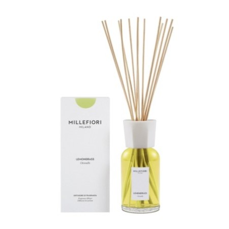 LEMON GRASS Pałeczki zapachowe 500ml MILLEFIORI MILANO - Millefiori